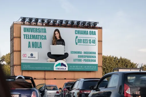 Manifesto 6x3 - Advertising SiScuola - SiCoopera